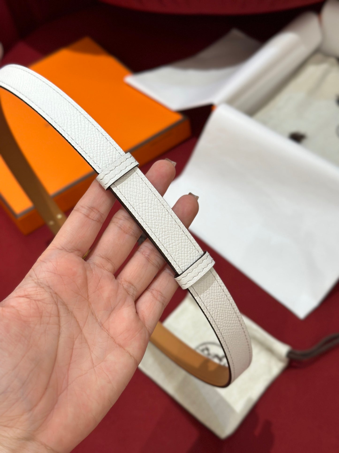 여자 에르메스 벨트