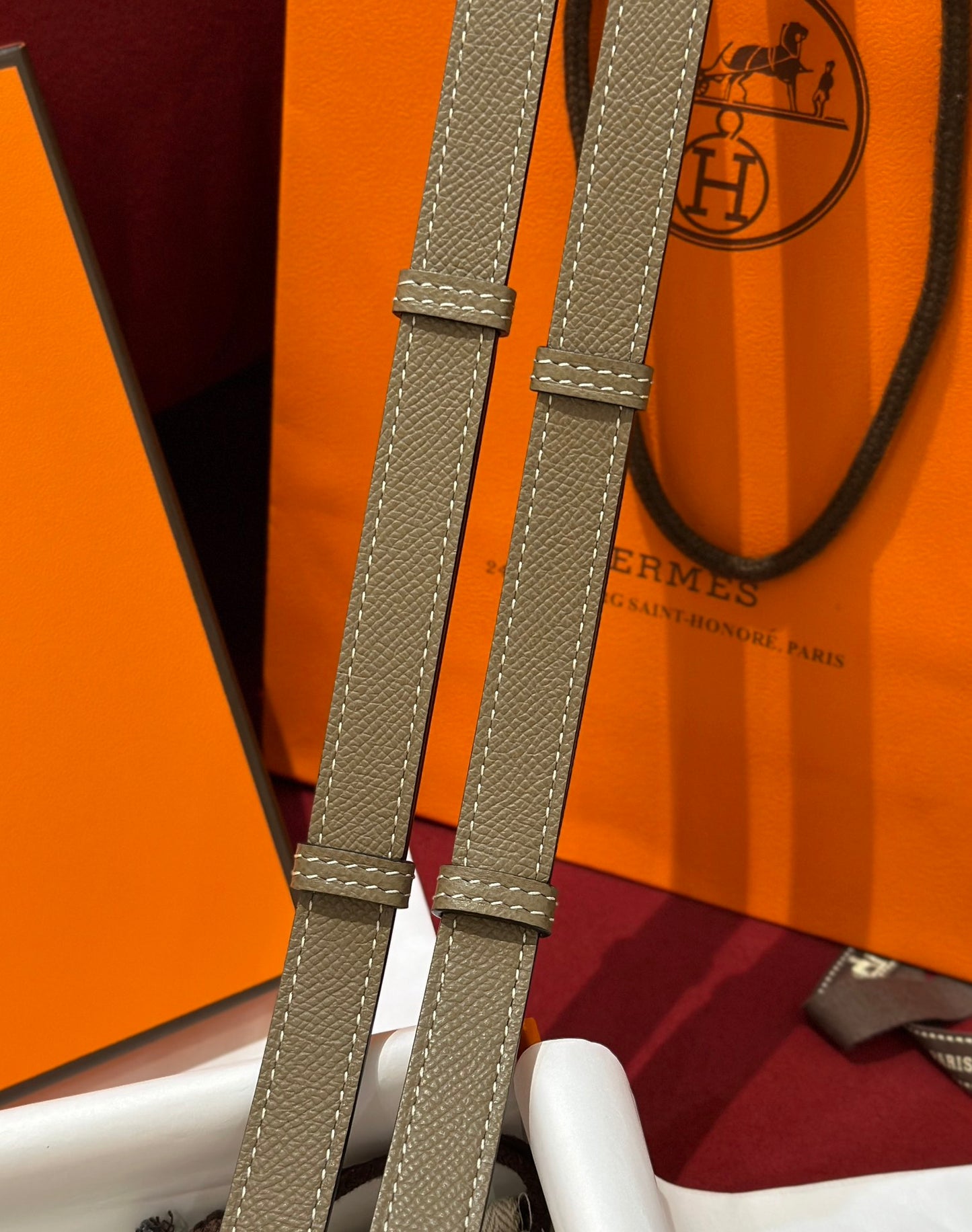 여자 에르메스 벨트