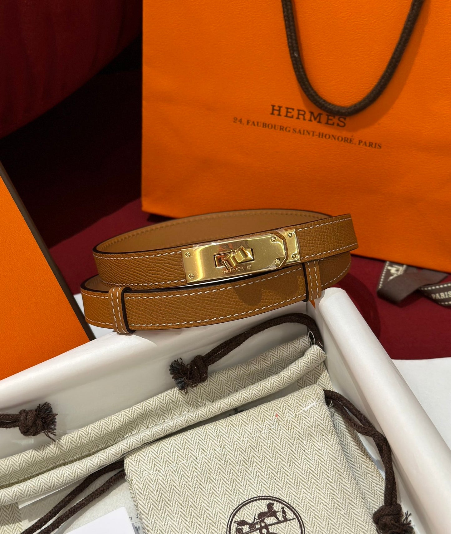 여자 에르메스 벨트