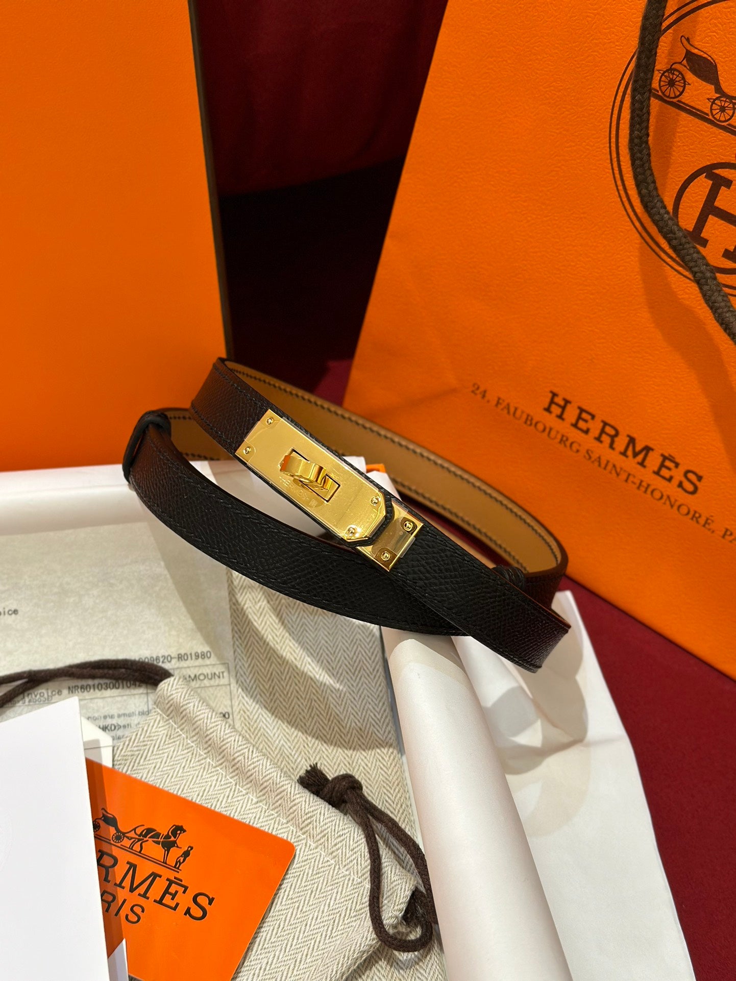 여자 에르메스 벨트