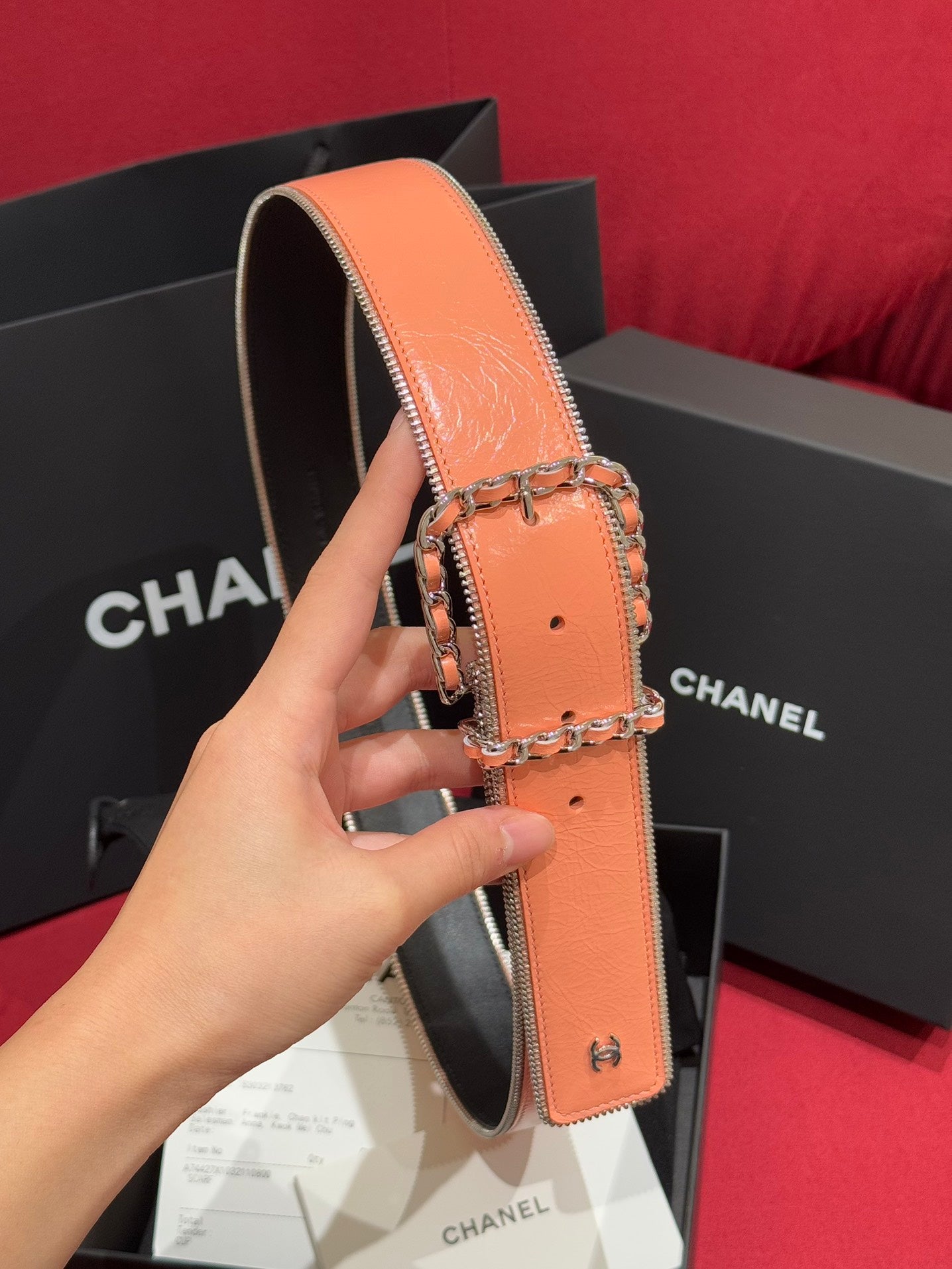 여자 샤넬 벨트