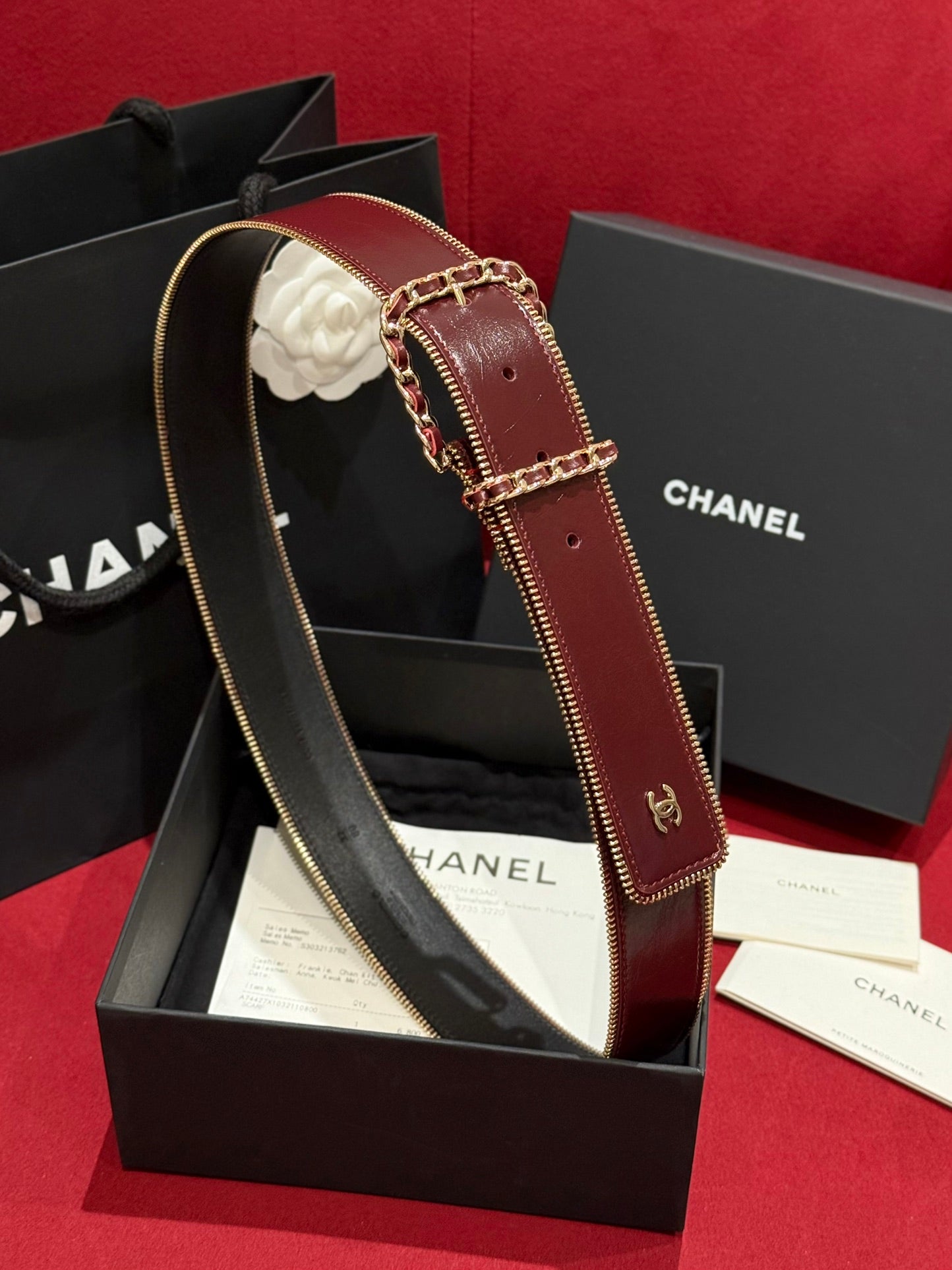 여자 샤넬 벨트