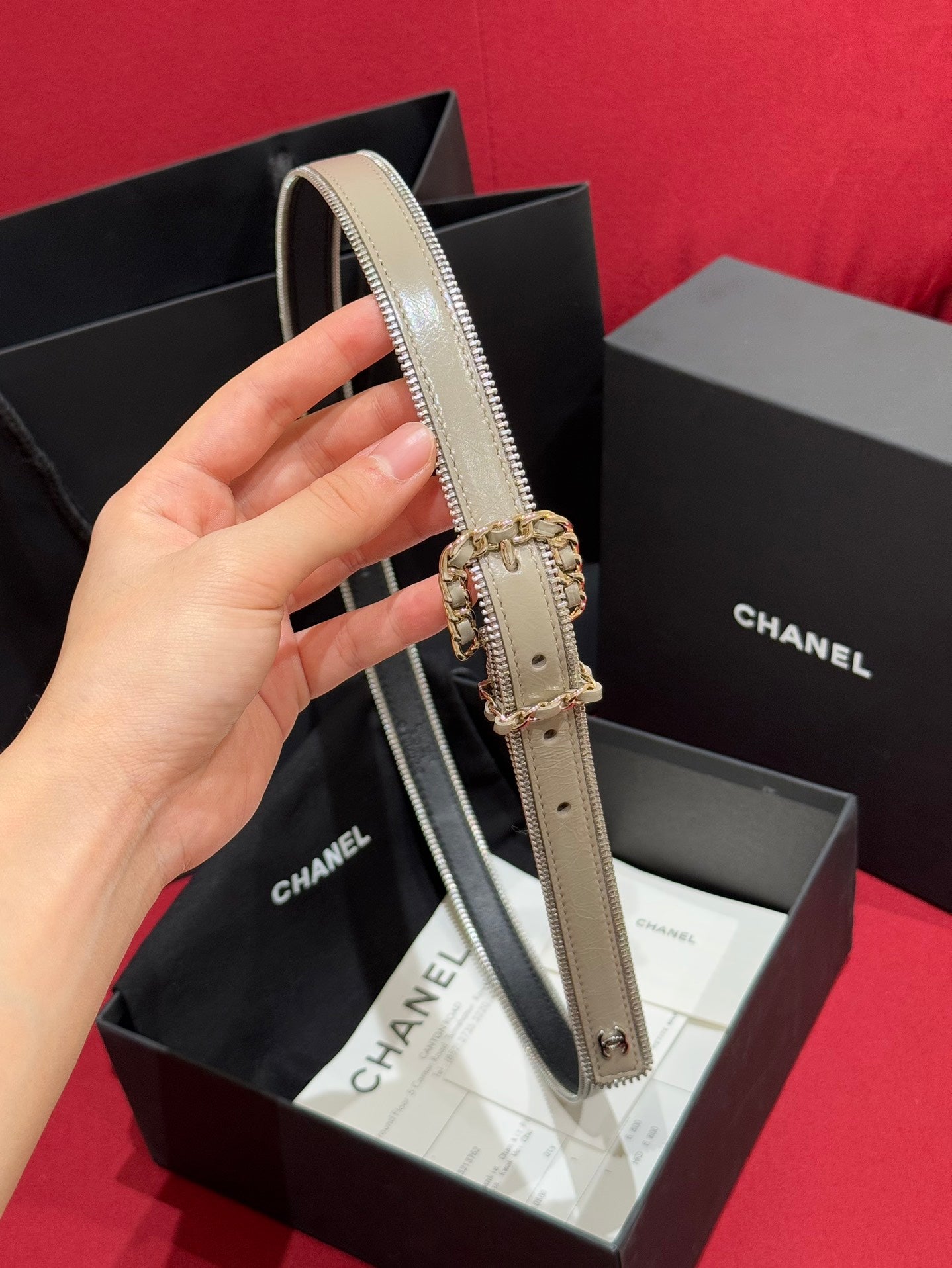 여자 샤넬 벨트