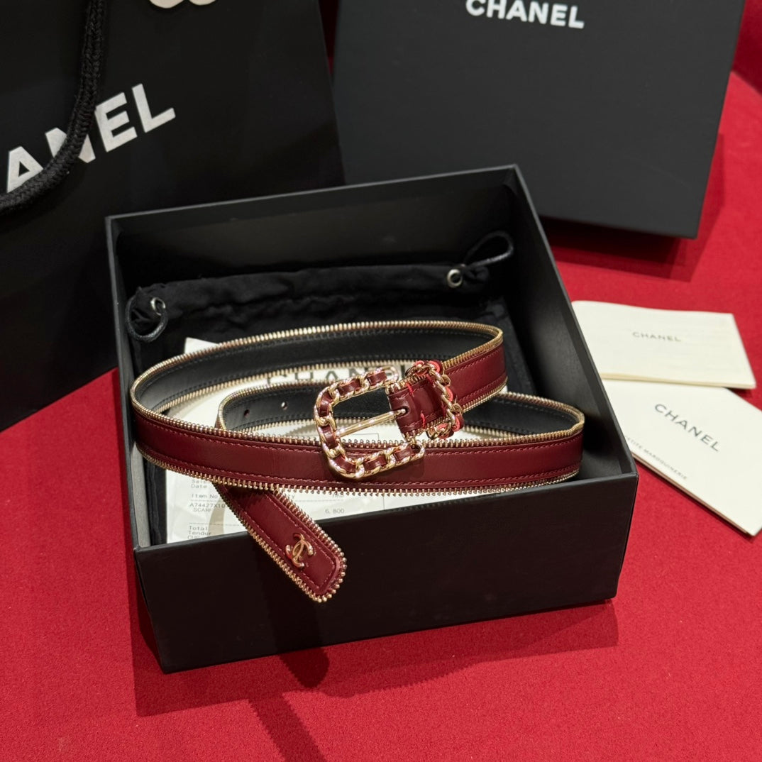 여자 샤넬 벨트