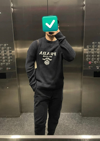 TJ셀러/프라다 남성 라운드넥 스웨터 니트