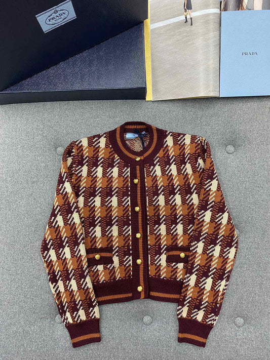 TJ셀러/프라다 여성 니트 코트