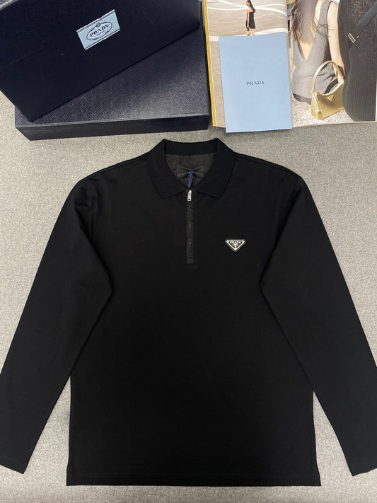 TJ셀러/프라다 남성 폴로 긴팔 셔츠