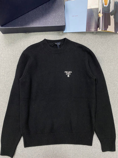 TJ셀러/프라다 남성 니트 라운드 캐시미어 스웨터