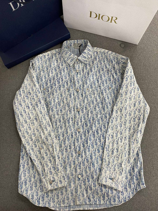 TJ셀러/디올 남성 데님 셔츠 코트