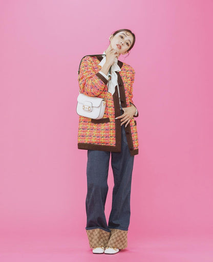 oc공장/구찌 여성 숄더백 화이트