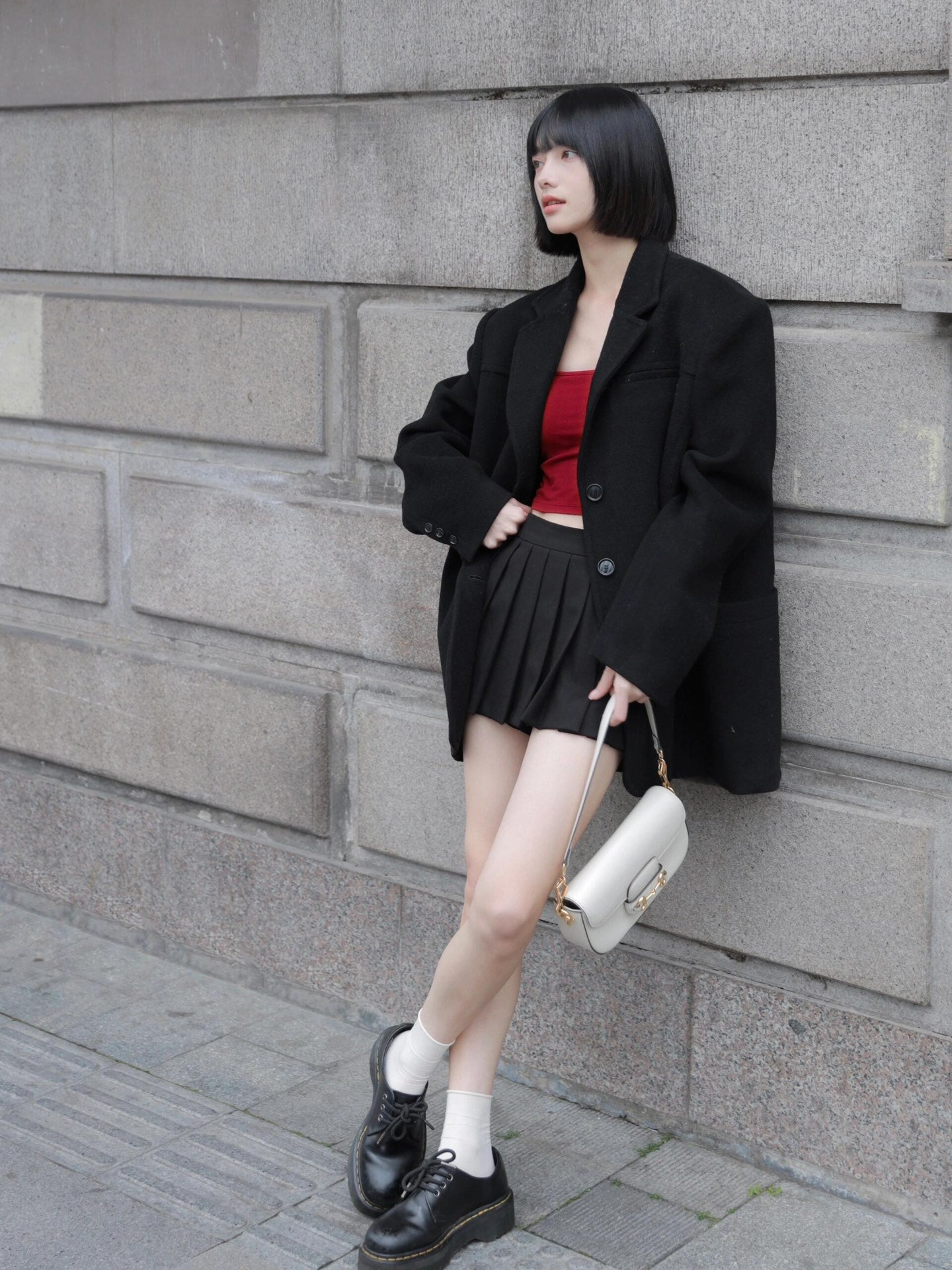 oc공장/구찌 여성 크로스백  화이트