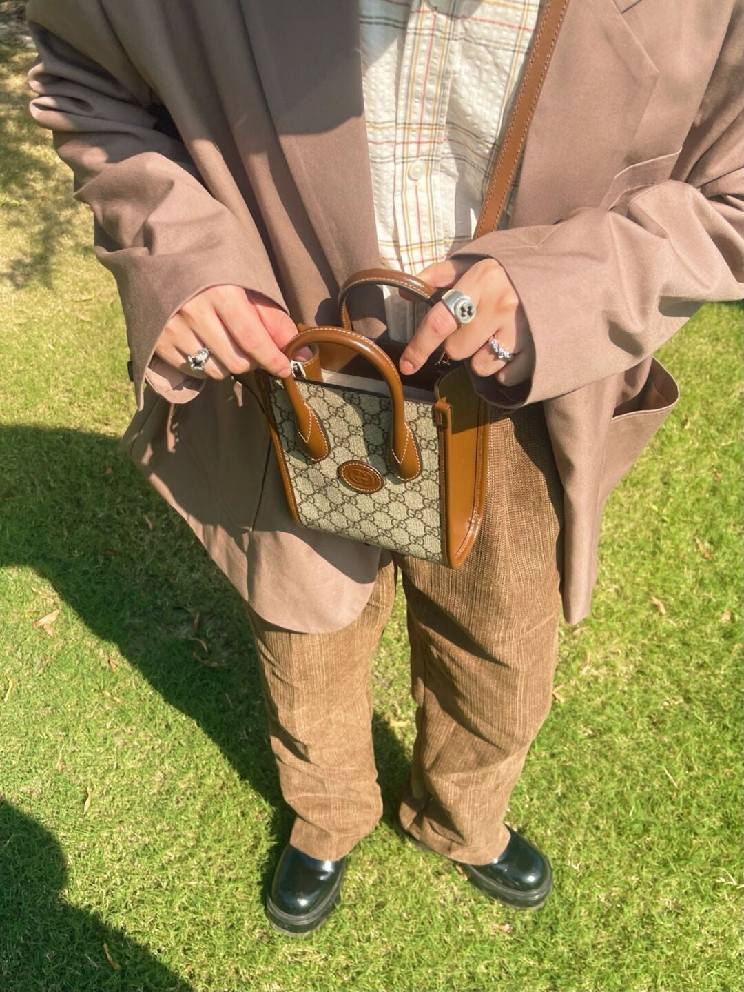 oc공장/구찌 여성 미니 토트백