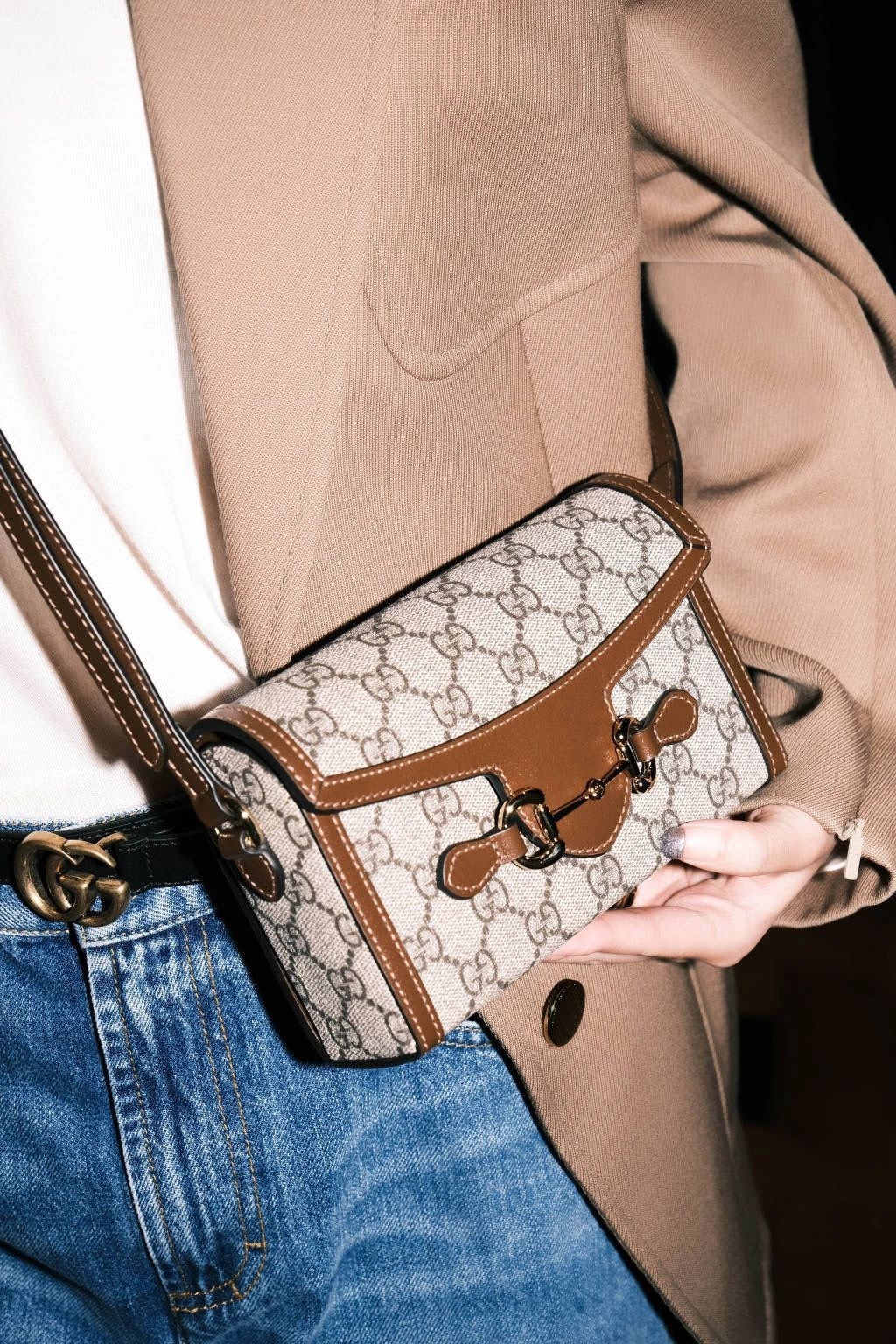 oc공장/구찌 여성 가로 폰 가방