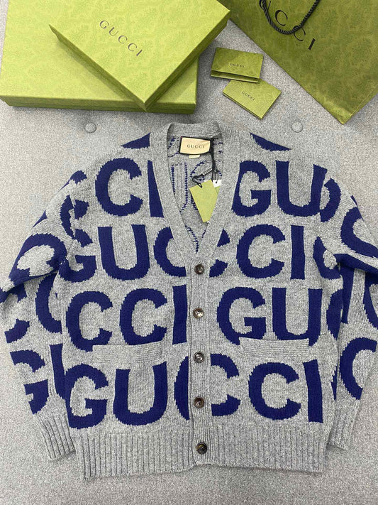 TJ셀러/ 구찌 남성 울 카디건