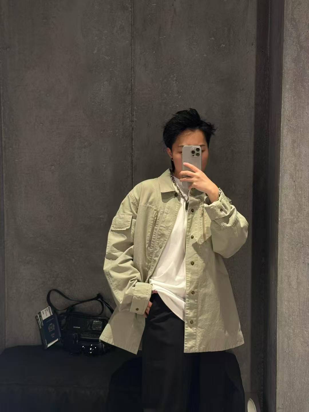 R공장/발렌시아가 남성 셔츠