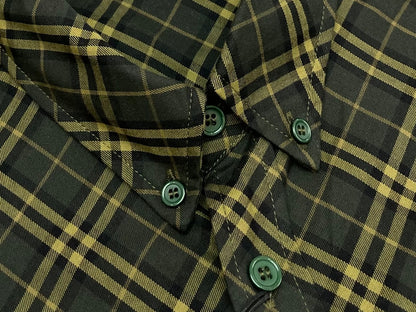 R공장/버버리 남성 체크 면 셔츠