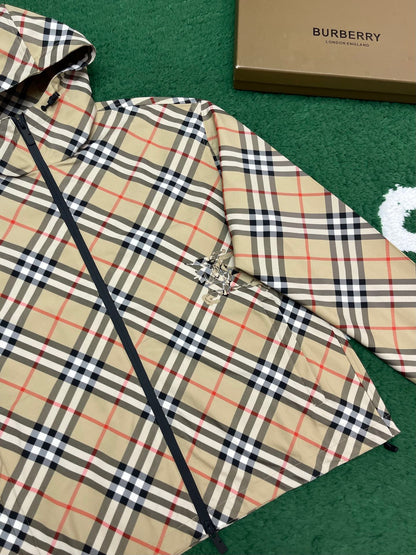 R공장/버버리 남성 체크 자켓