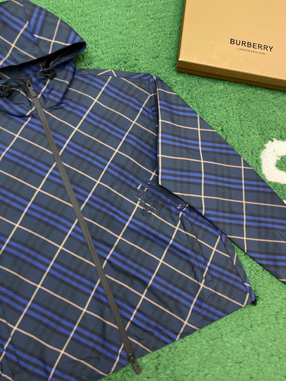 R공장/버버리 남성 체크 자켓