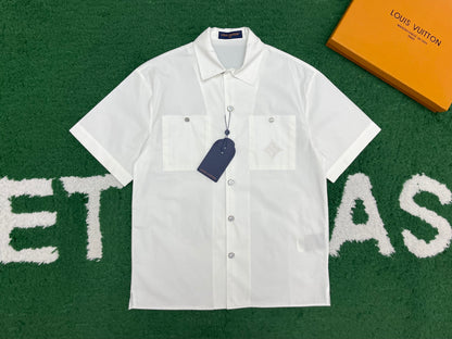 R공장/루이비통 남성 면 반팔 셔츠