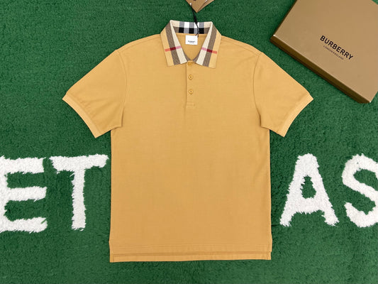 R공장/버버리 남성 폴로넥 반팔 티셔츠