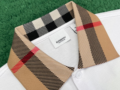 R공장/버버리 남성 폴로넥 반팔 티셔츠