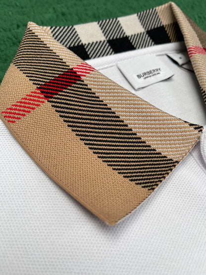 R공장/버버리 남성 폴로넥 반팔 티셔츠