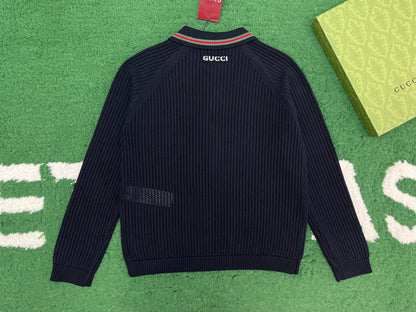 R공장/구찌 남성 니트 면 폴로 셔츠