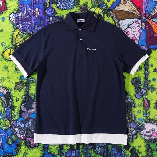 zzll /미우미우 남성 반팔 셔츠