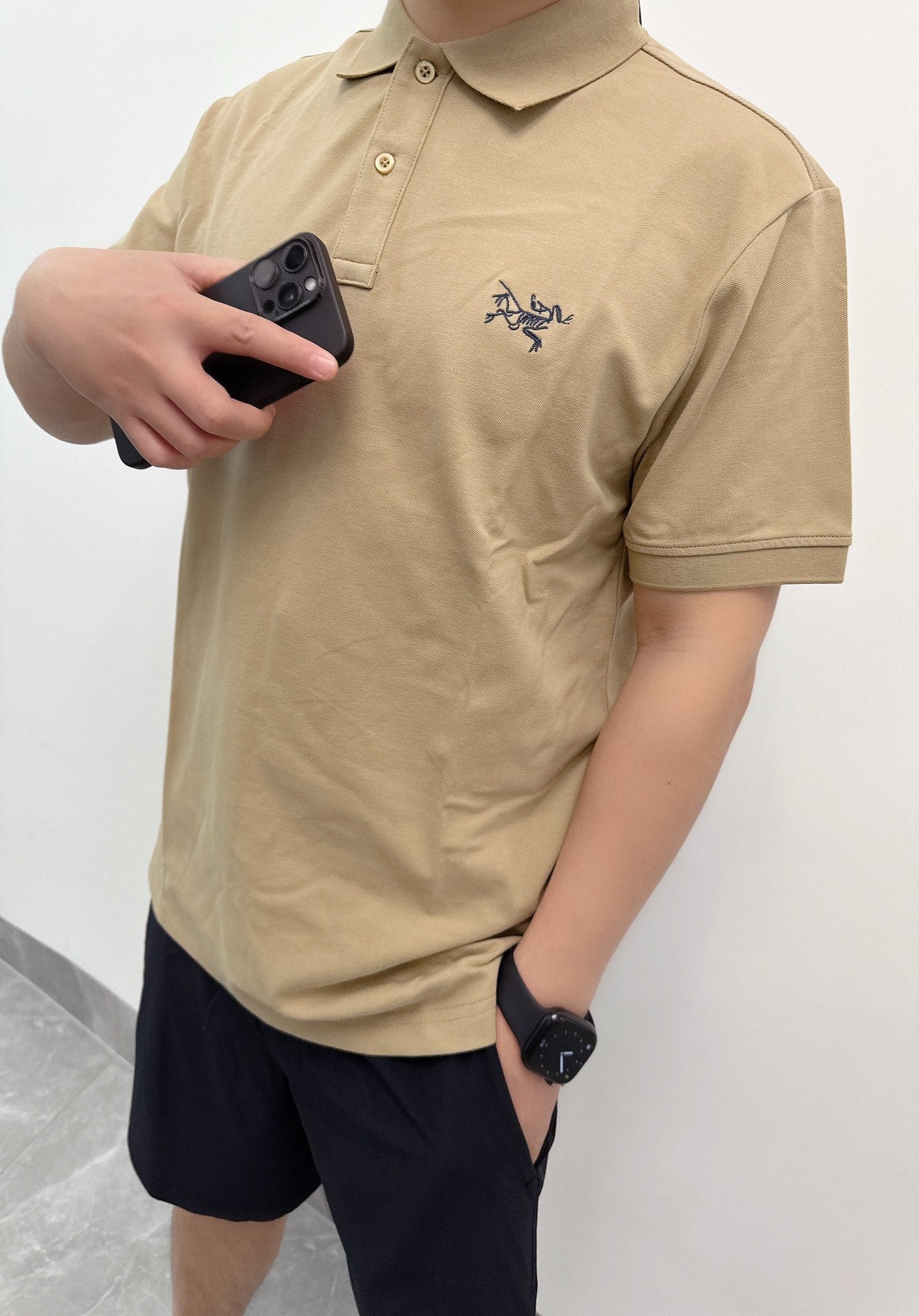 R공장/아크테릭스 남성 반팔 셔츠