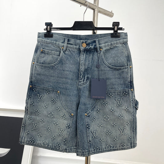 BVG / 루이비통 남성 데님 반바지