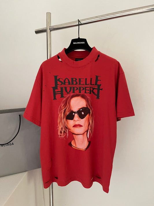 BVG / 발렌시아가 남성 여성 반팔티