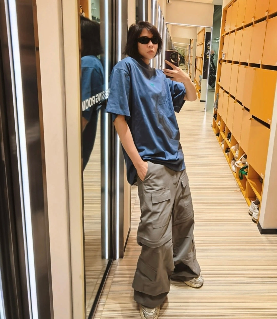 BVG / 발렌시아가 남성 반팔 티셔츠