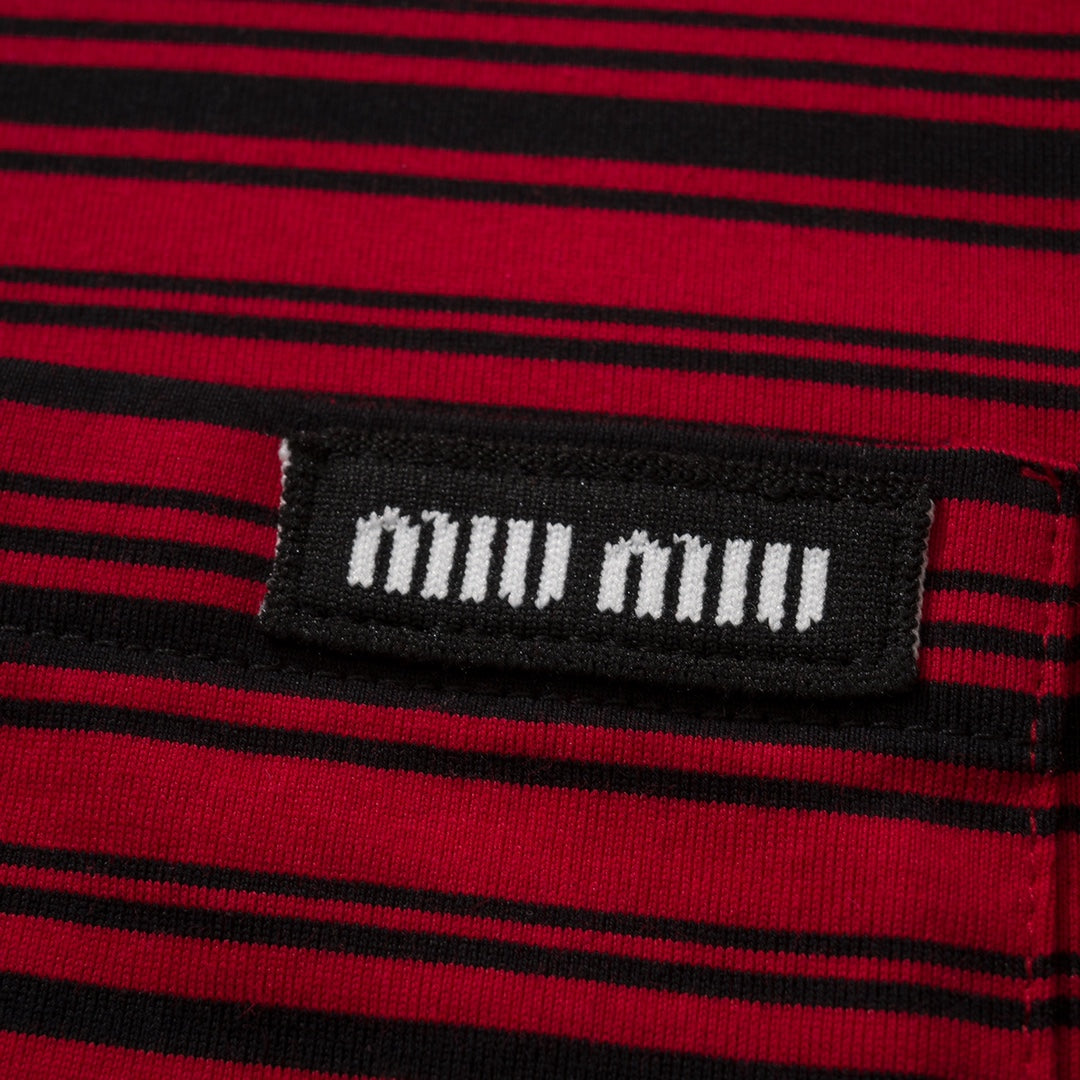 BVG / 미우미우 남성 스트라이프 긴팔 티셔츠