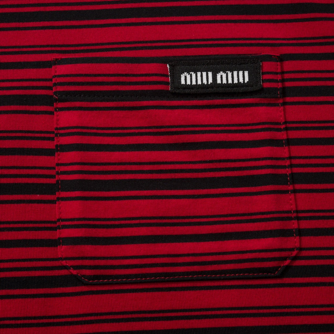 BVG / 미우미우 남성 스트라이프 긴팔 티셔츠