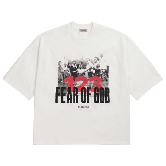 세나 / 피어오브갓 남성 반팔 티셔츠