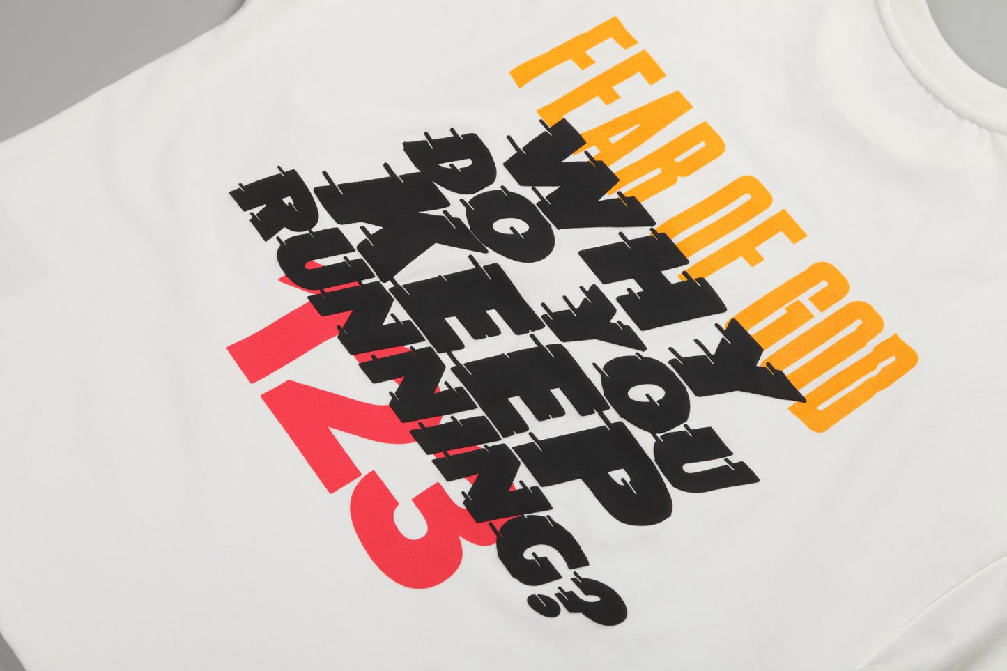 세나 / 피어오브갓 남성 반팔 티셔츠