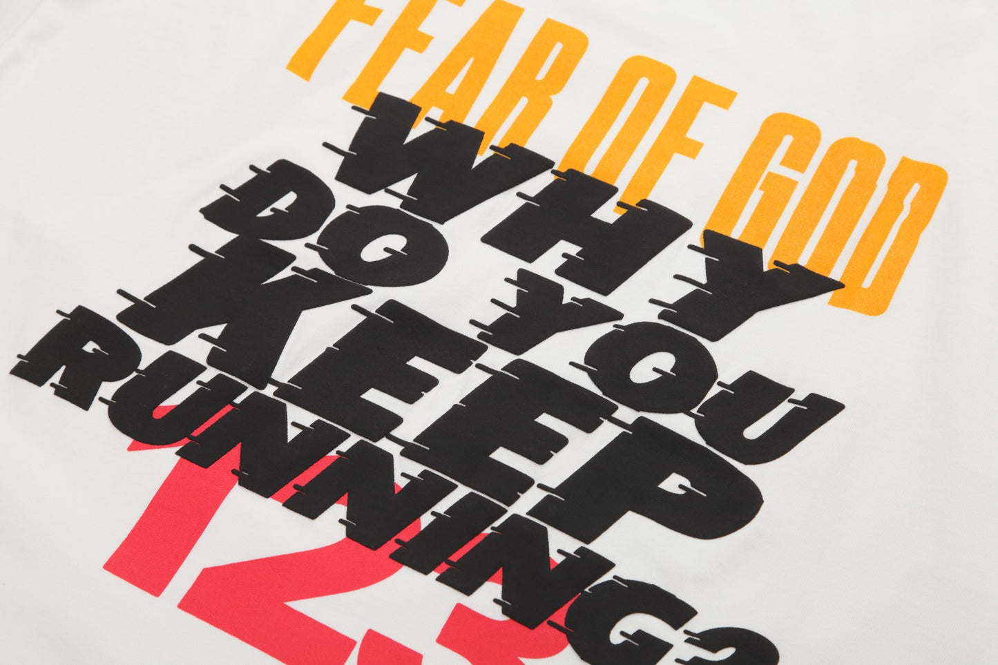 세나 / 피어오브갓 남성 반팔 티셔츠