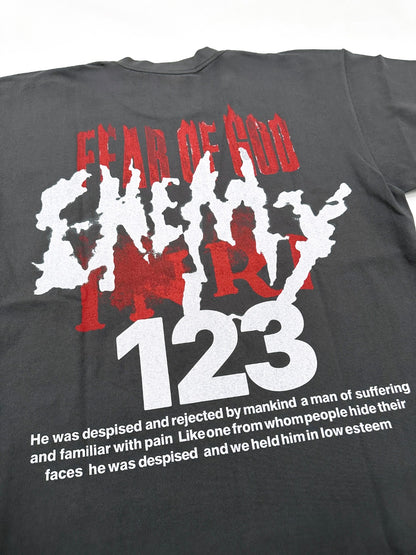 세나 / 피어오브갓 남성 반팔 티셔츠