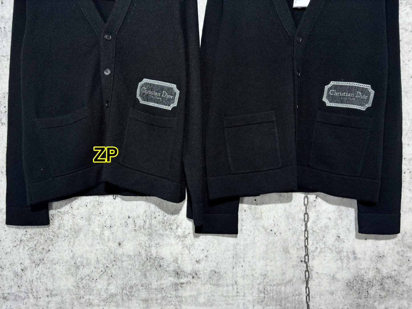 사슬 / 디올 남성 니트 가디건