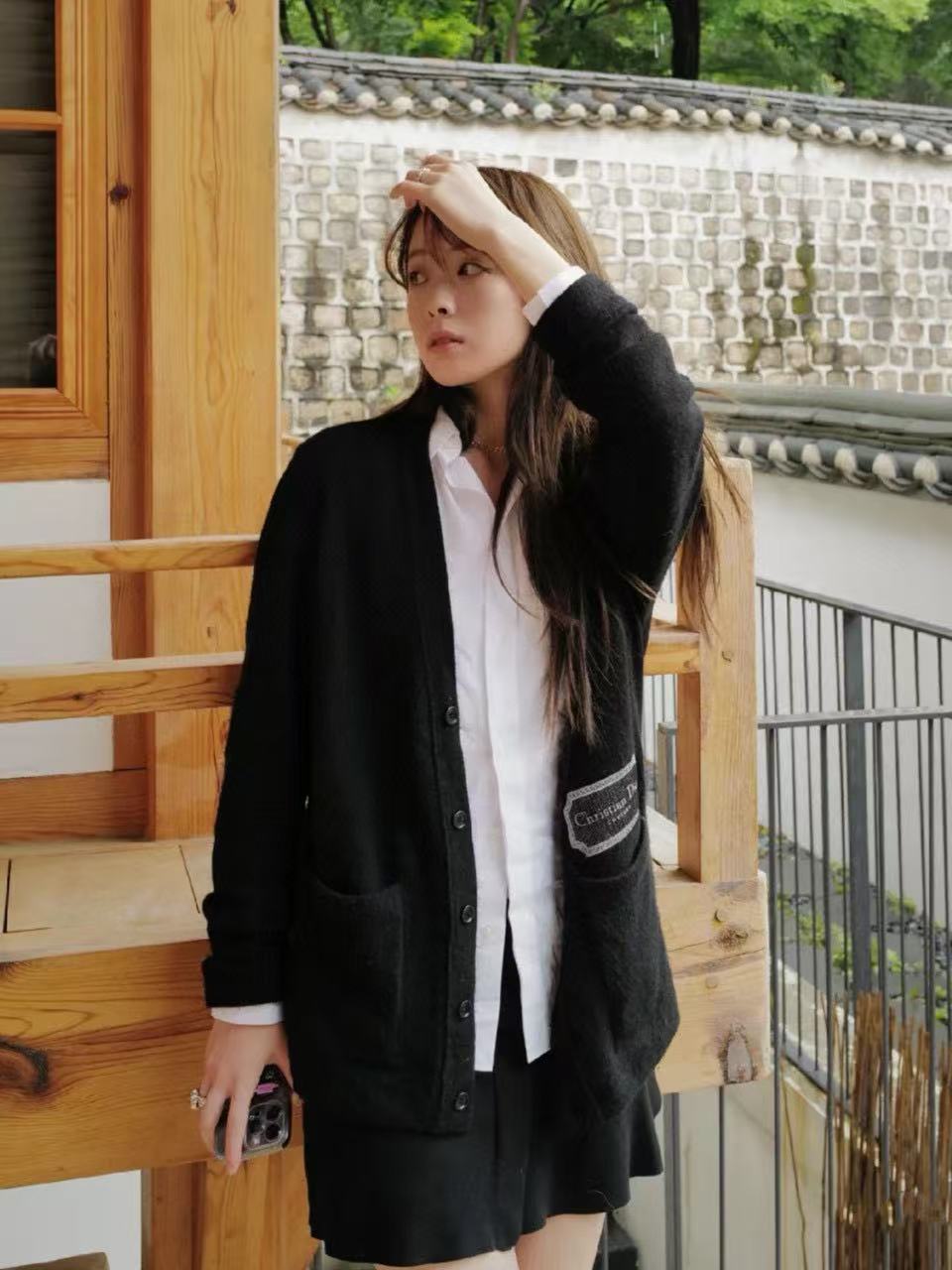 사슬 / 디올 남성 니트 가디건