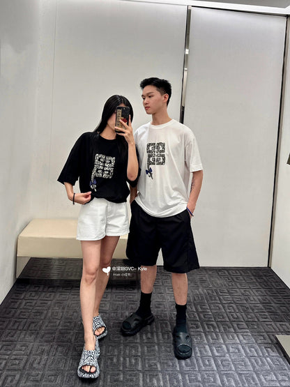 BVG / 지방시 남성 여성 반팔 티셔츠