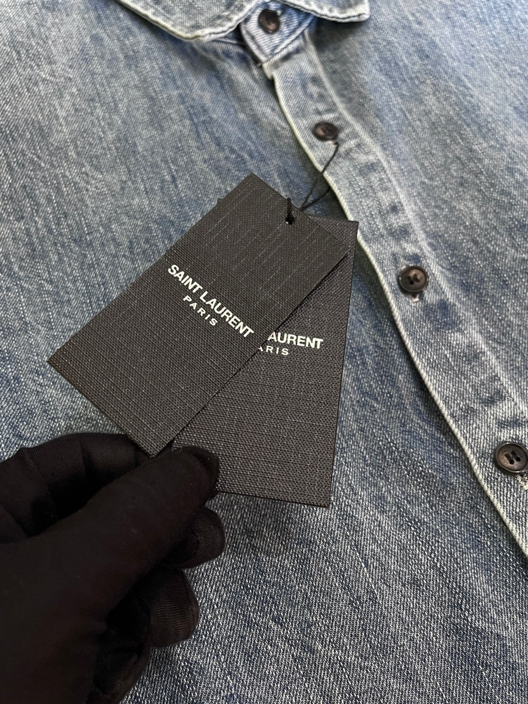 BVG / 입생로랑 남성 데님 셔츠