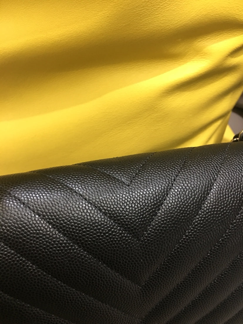 지존 / 샤넬 가방 핸드백 검은색 실버 버클