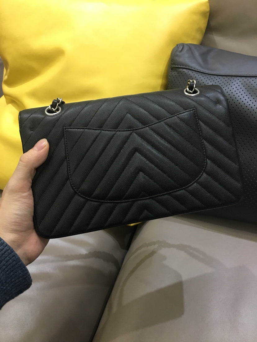 지존 / 샤넬 가방 핸드백 검은색 실버 버클