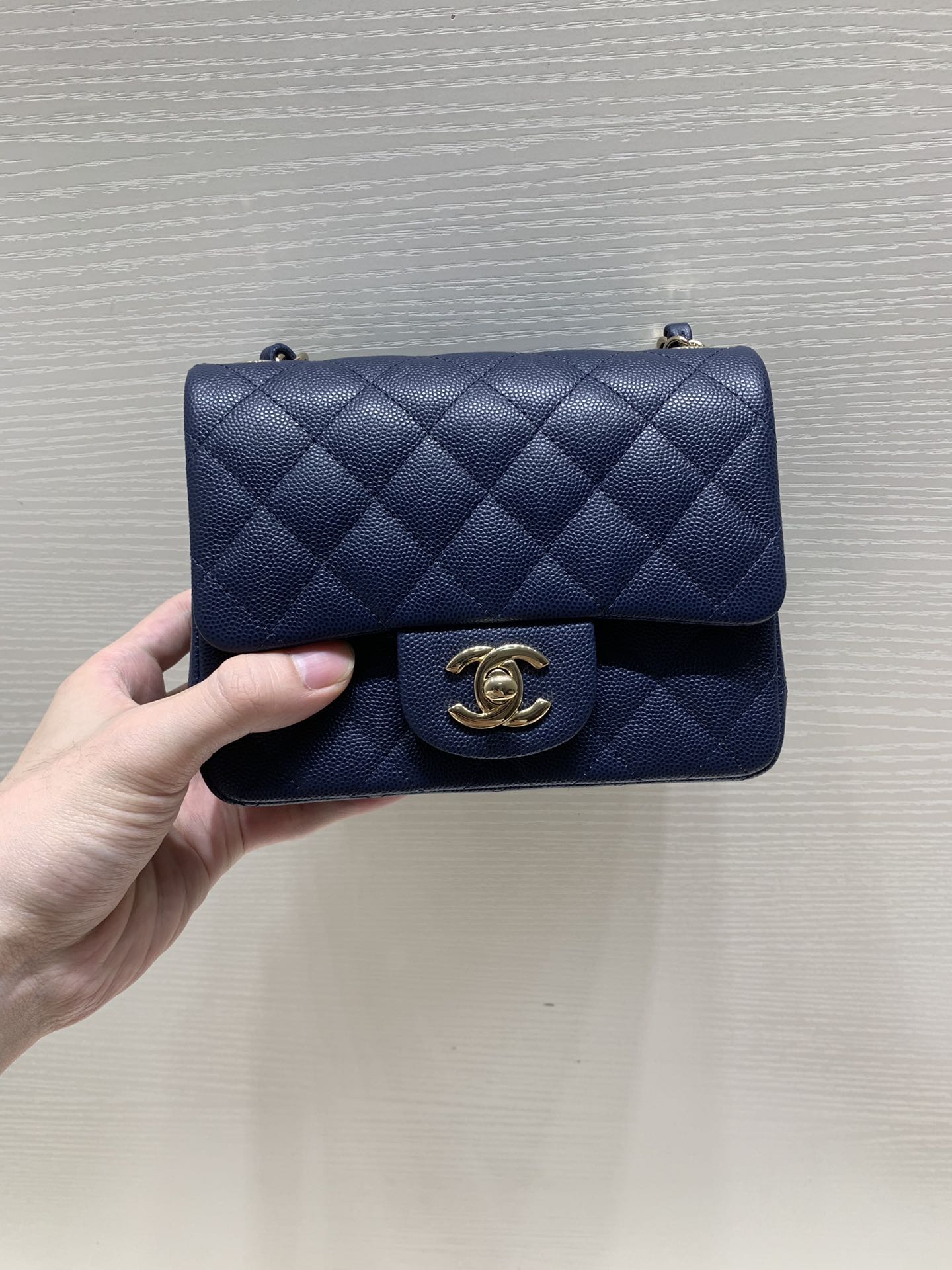 지존 / 샤넬 가방 미니 네이비 크로스 백