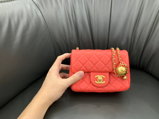 지존 / 샤넬 가방 골드 구슬 크로스 백