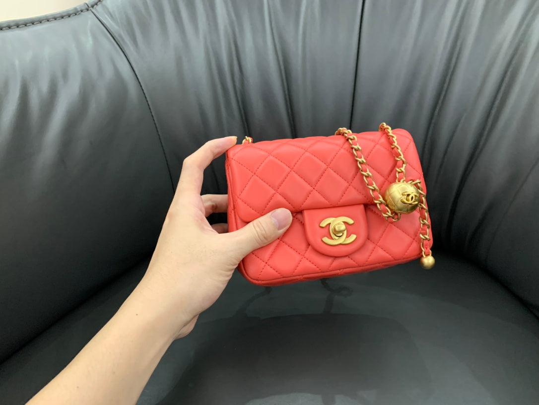 지존 / 샤넬 가방 골드 구슬 크로스 백