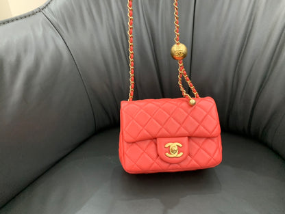 지존 / 샤넬 가방 골드 구슬 크로스 백