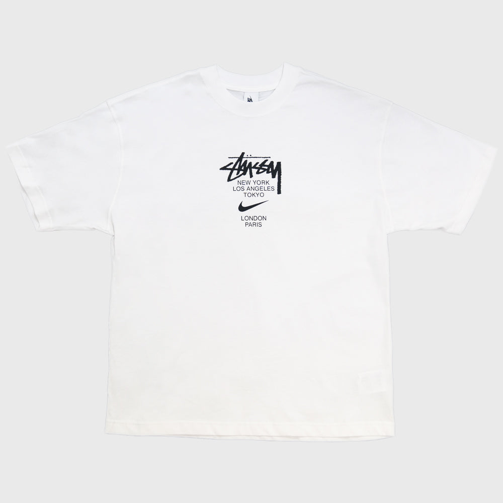 사슬  / 스투시 남성 로고 라운드넥 반팔 티셔츠