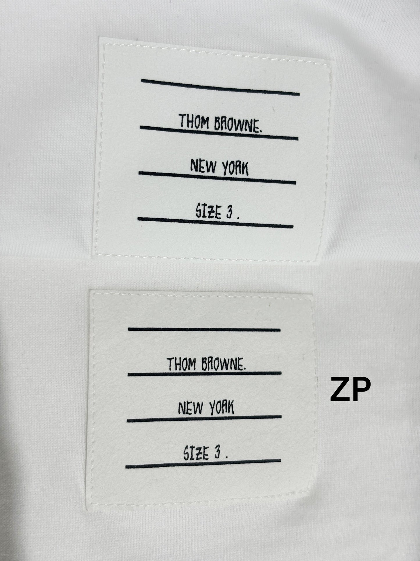 사슬  / 톰브라운 남성 옆트임 루즈핏 반팔 티셔츠